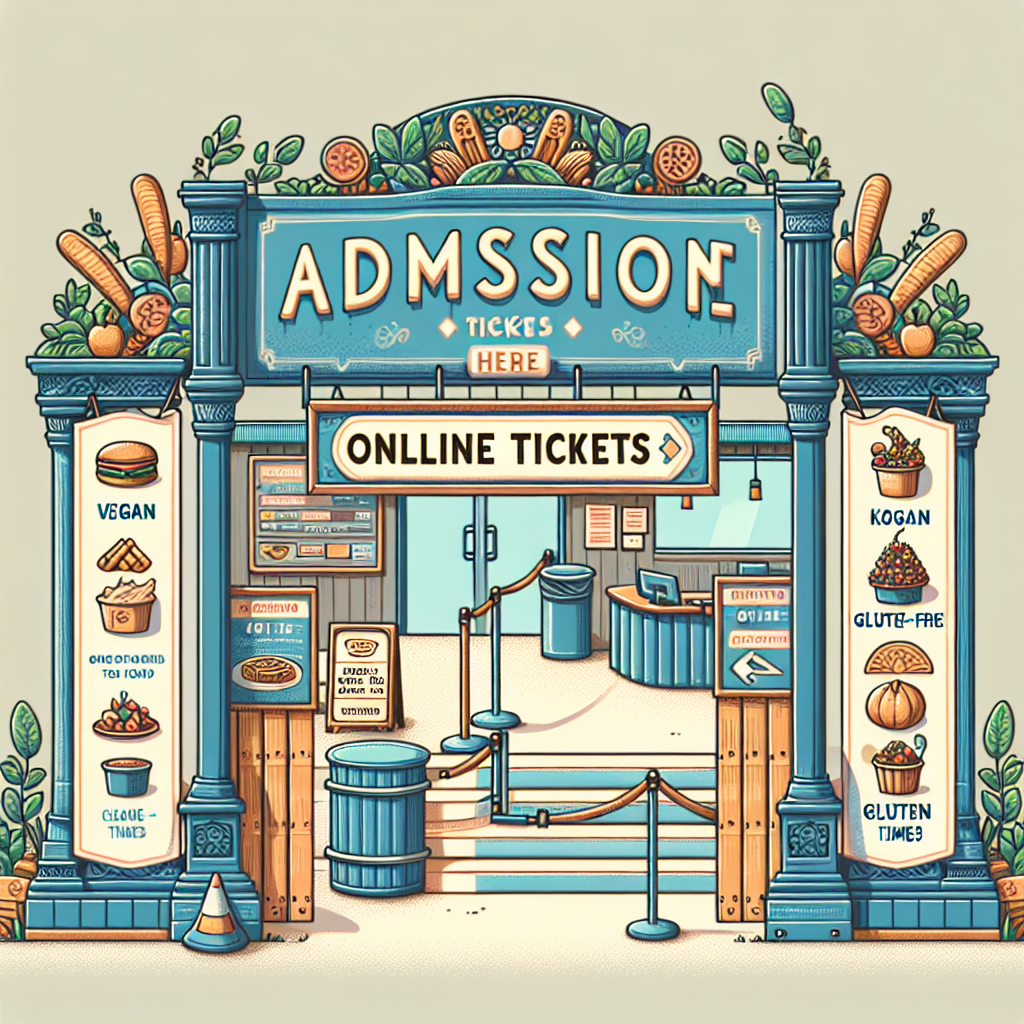 An illustrative peek into the ticketing and admission process, setting the stage for a globally-inspired culinary journey.