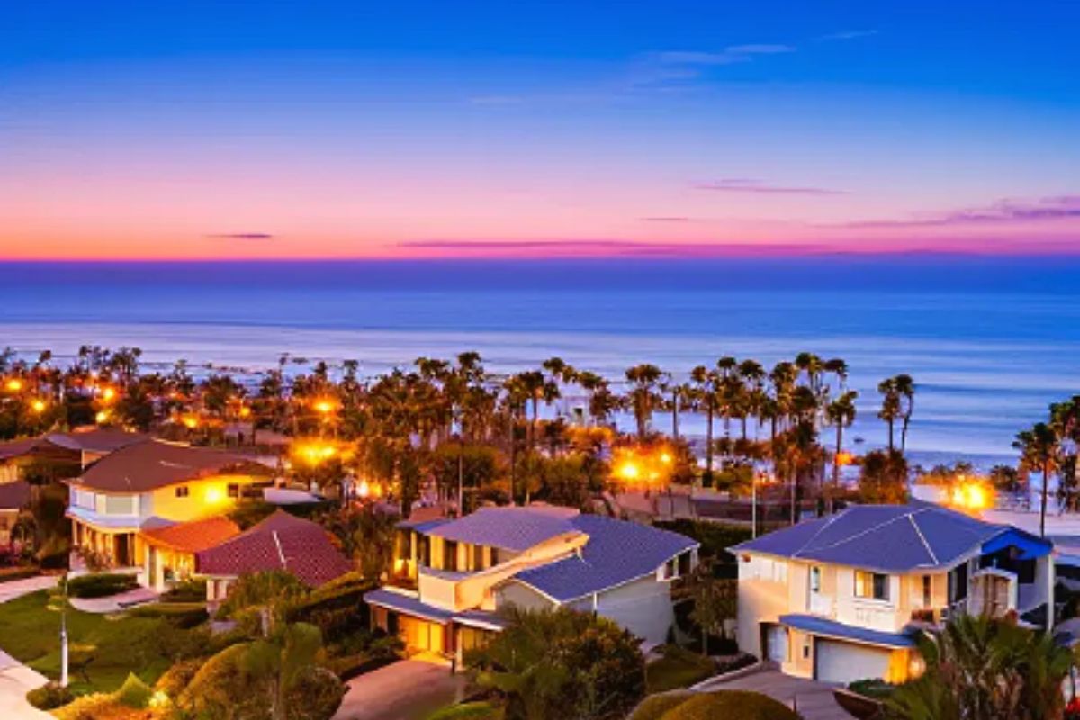 Upscale living exemplified through Del Mar's prestigious real estate.