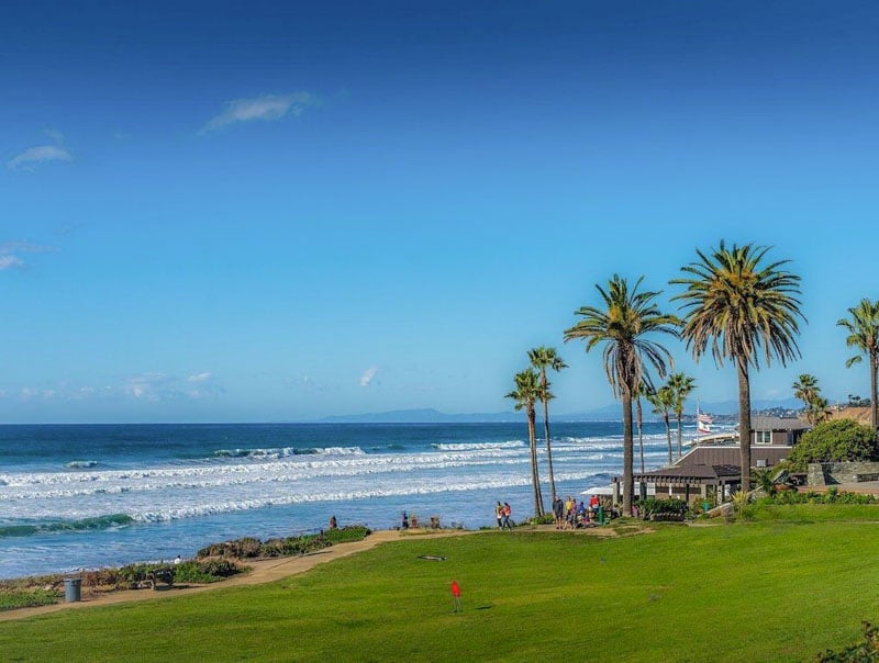 Immerse in the beauty and activities of Del Mar City Beach.