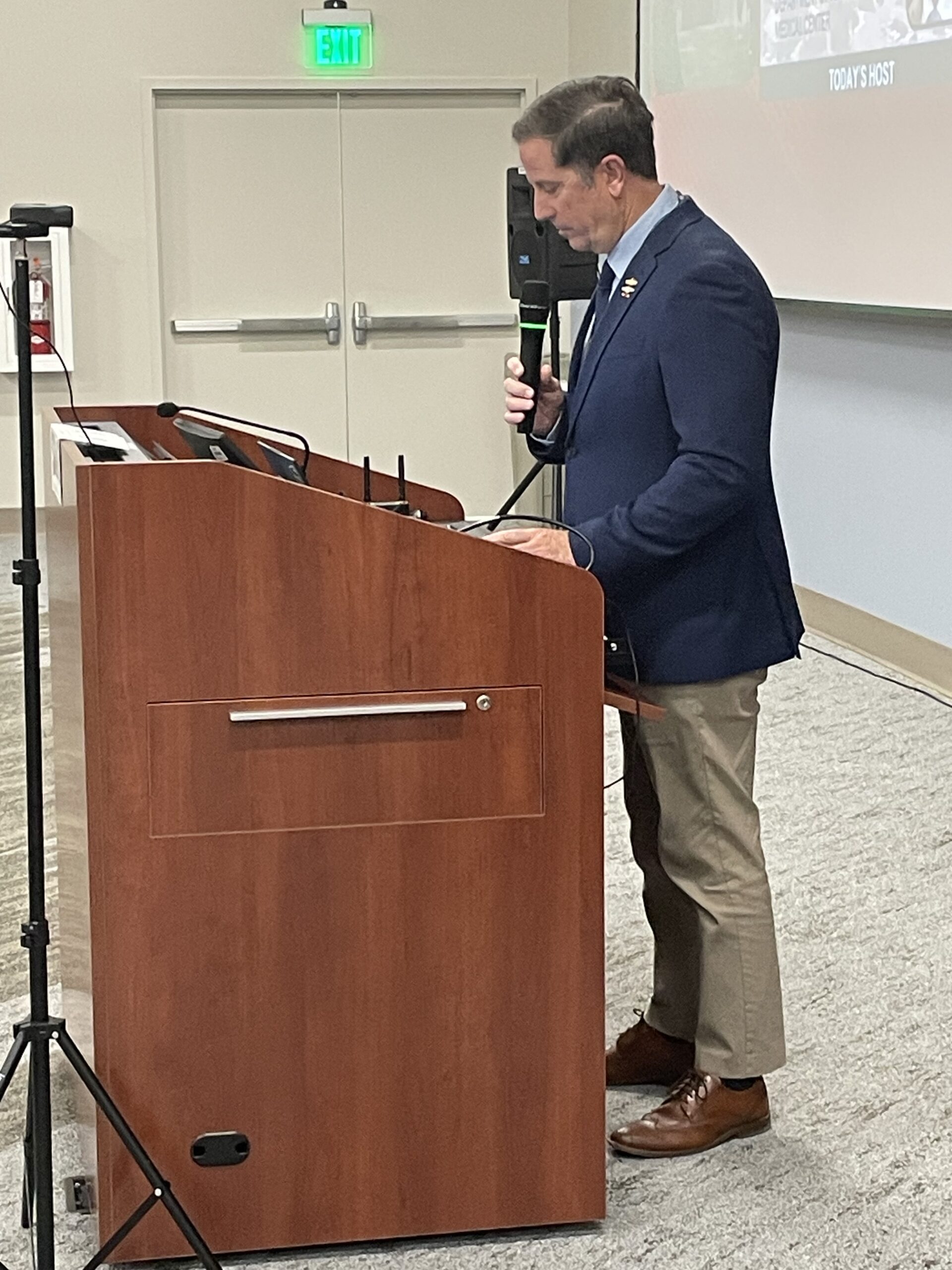 Local veterans share their stories during a community forum organized by the San Diego Veterans Coalition.